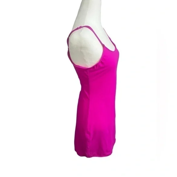 skims fits everybody slip dress neon bright pink extra large - Picture 2 of 9